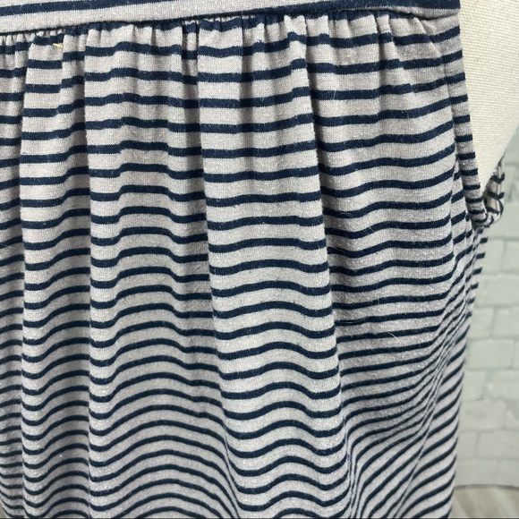 Anthropologie One September Striped Artsy Ruffle Fringe Tank Medium - Picture 8 of 10